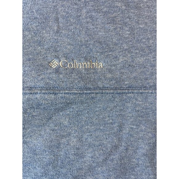 Columbia Mens Blue Half-Zip Pullover Sweatshirt xl - Picture 3 of 11